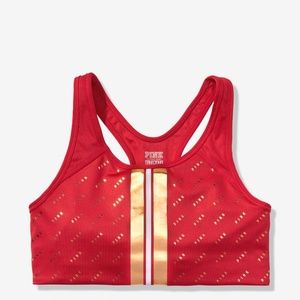 pink ultimate unlined sports bra